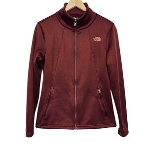 North Face Jacket High And Dry Inner Liner Womens M Soft Fleece Zip Pockets